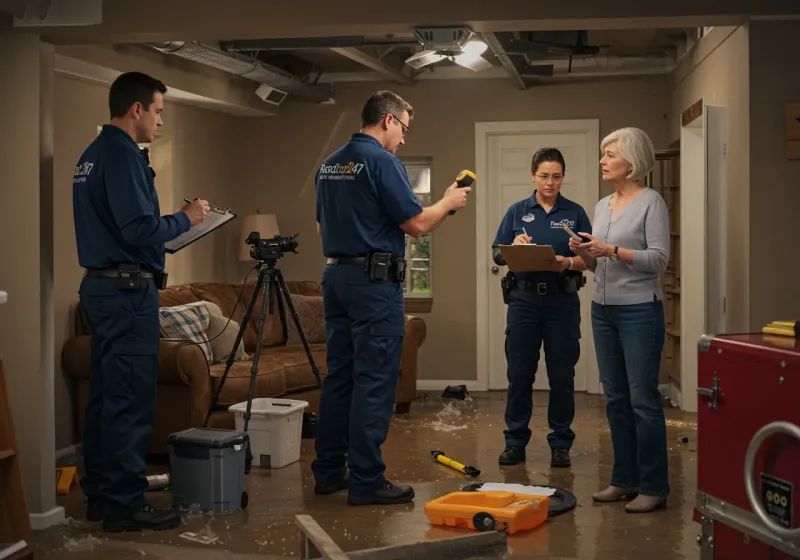 Water Damage Assessment and Insurance Documentation process in Salado, TX