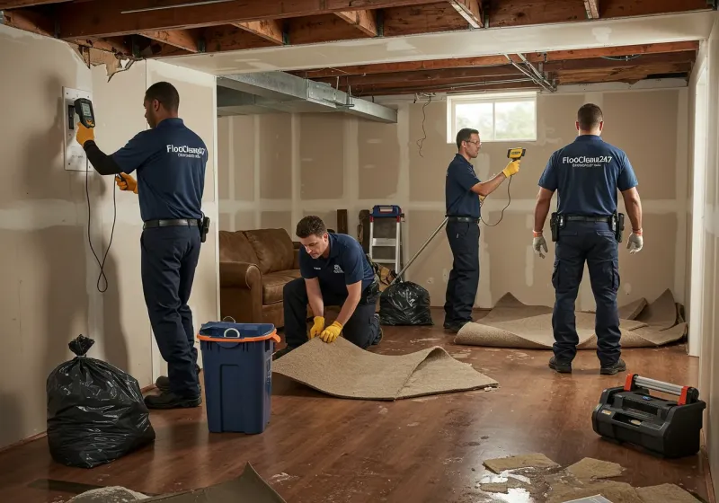 Flood DamageMaterial Assessment and Debris Removal process in Salado, TX